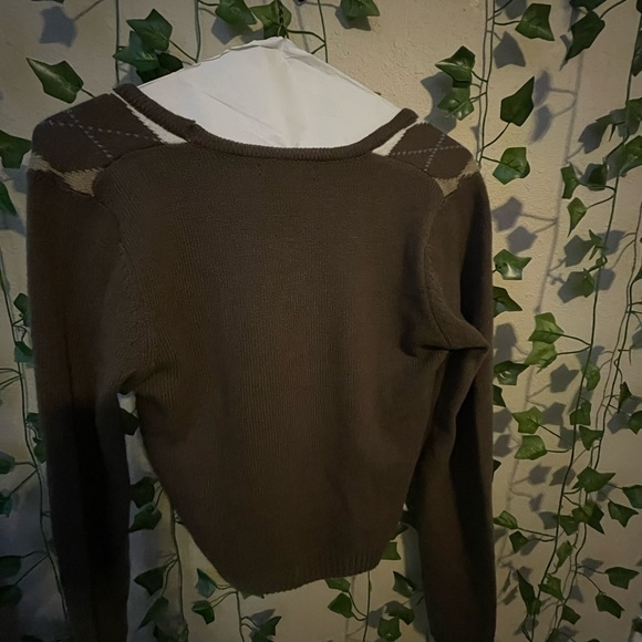 CUTE BROWN SWEATER FACTORY CONNECTION! - Picture 4 of 4
